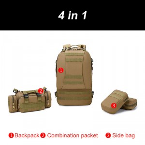 Рюкзак со съемными подсумками 50L Molle Assault Tactical ATACS FG 